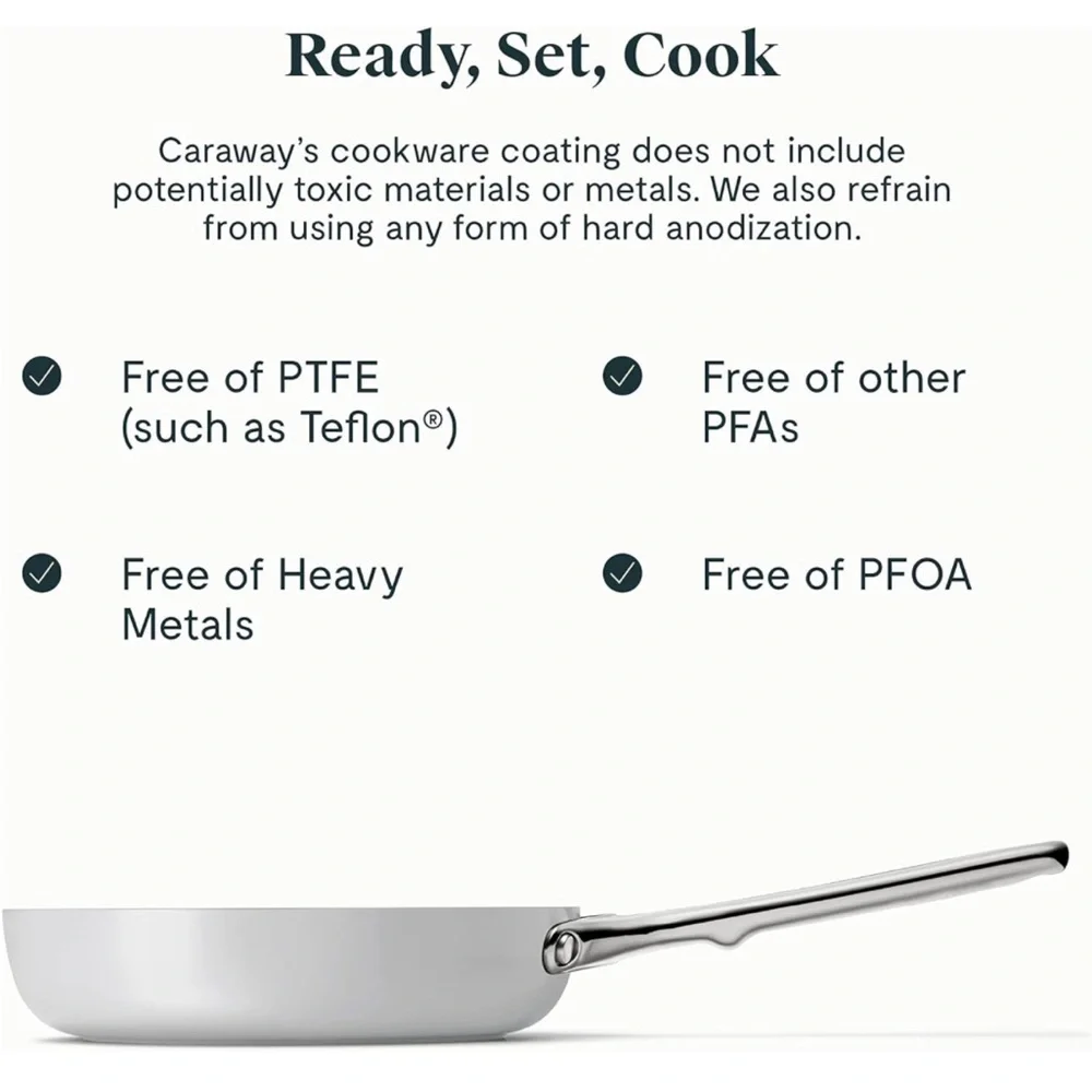 Caraway Nonstick Ceramic Mini Fry Pan (1.05 qt, 8